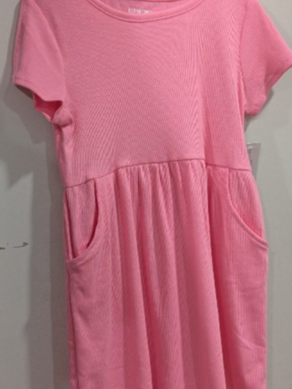 NWT Garanimals Girls Pink Short Sleeve Skater Pocket Dress Size 5T